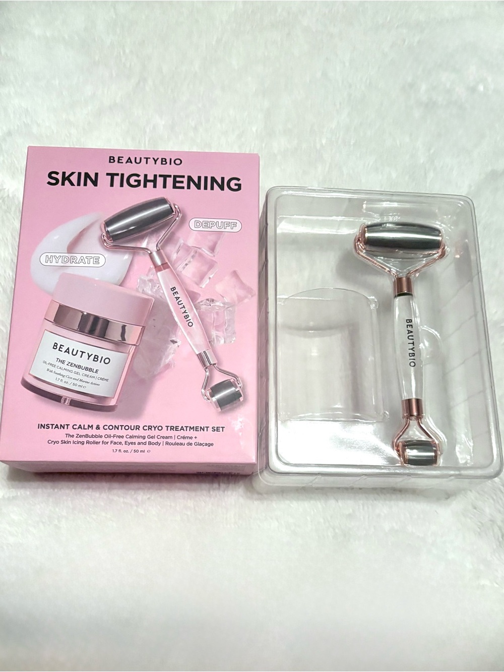 New BeautyBio Cryo Skin Icing Roller for Face, Eyes and Body